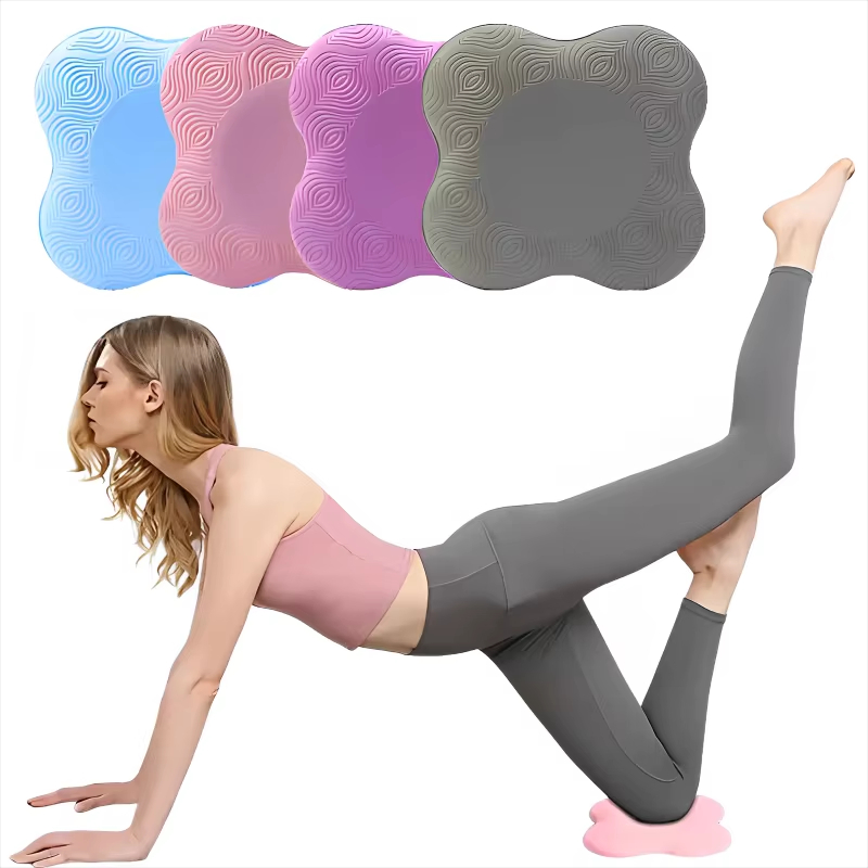 ヨガ膝クッション耐摩耗性関節プロテクターパッド滑り止めサポー - Pilates Yoga Joint のレビューと価格