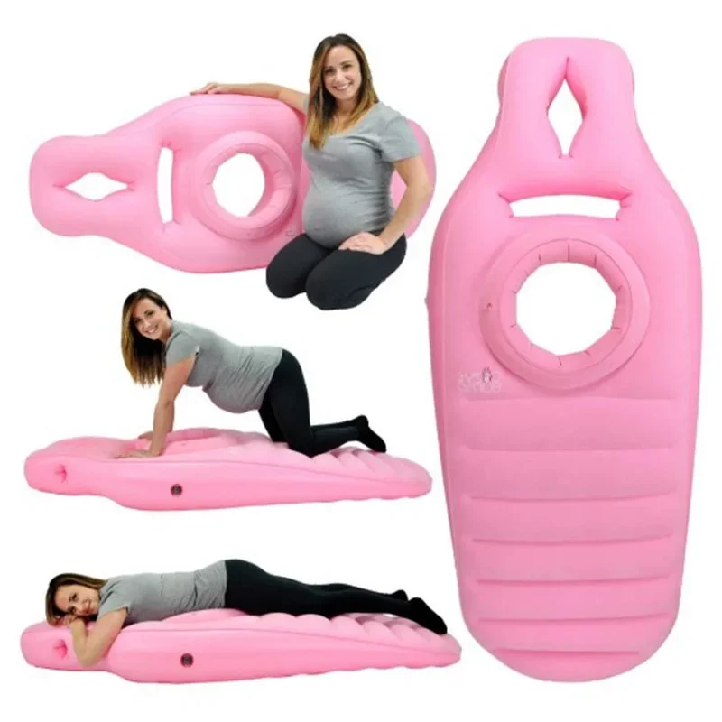 妊娠中の女性のためのインフレータブルヨガピロー,睡眠マットレ - Mat Pilates Yoga のレビューと価格
