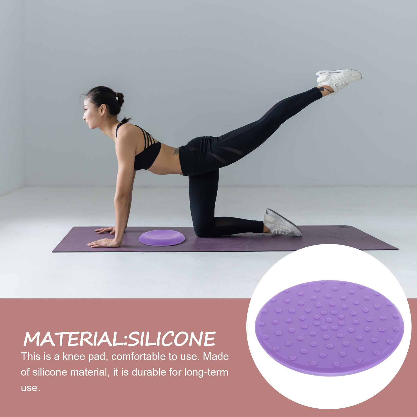 エレガントな円形ヨガマット。ピラティスやジムでのワークアウト - Pilates Yoga Joint のレビューと価格