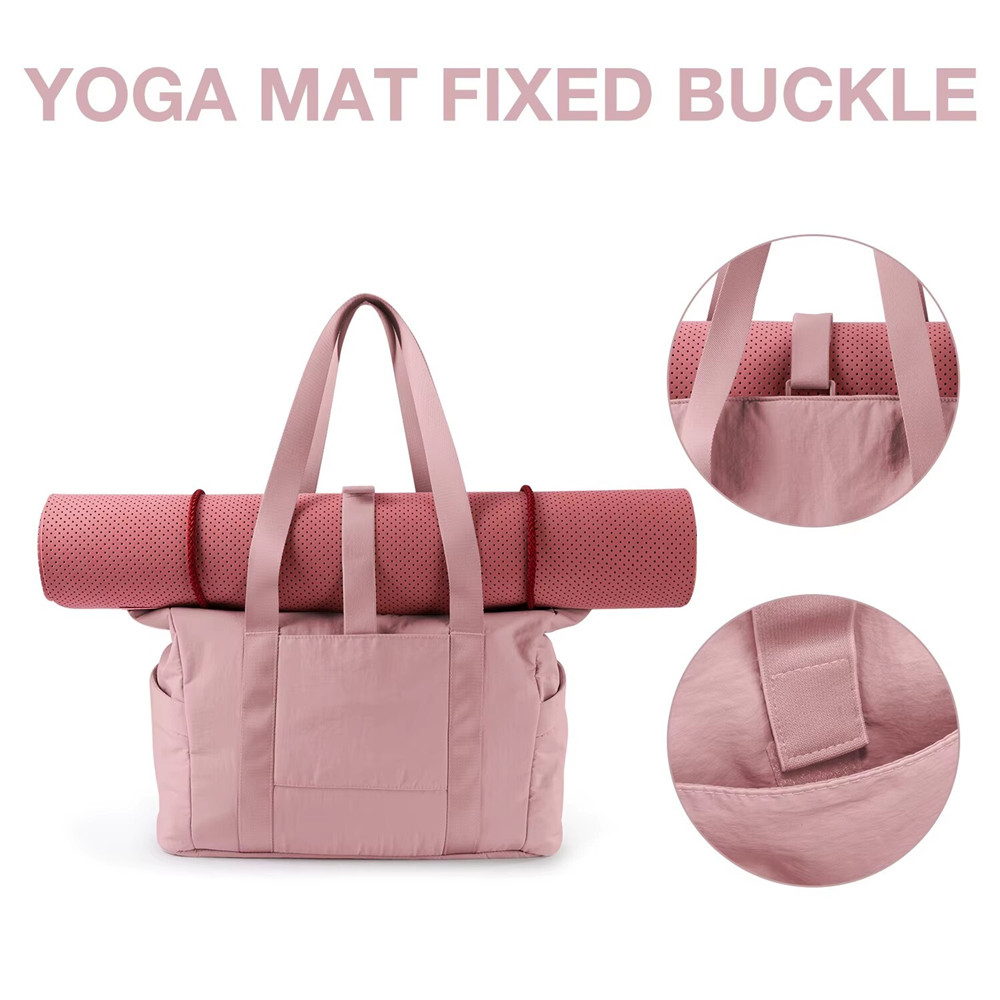 女性用トラベルトートバッグ、大学、ノートパソコン、旅行、おむ - Mat Pilates Yoga のレビューと価格