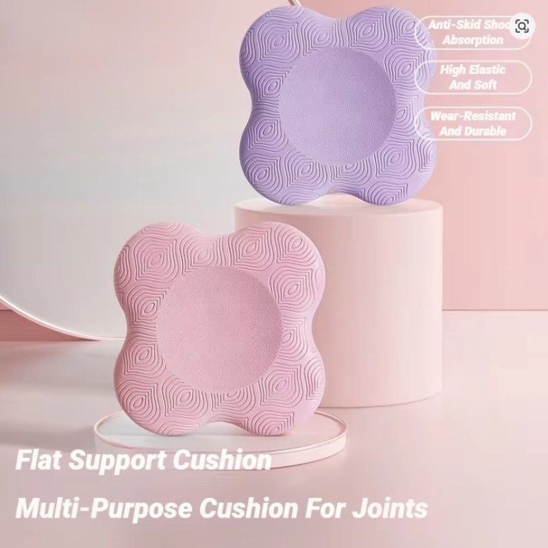 ヨガ膝パッド ノンスリップ 厚いPUサポートクッション 関節 - Pilates Yoga Joint のレビューと価格
