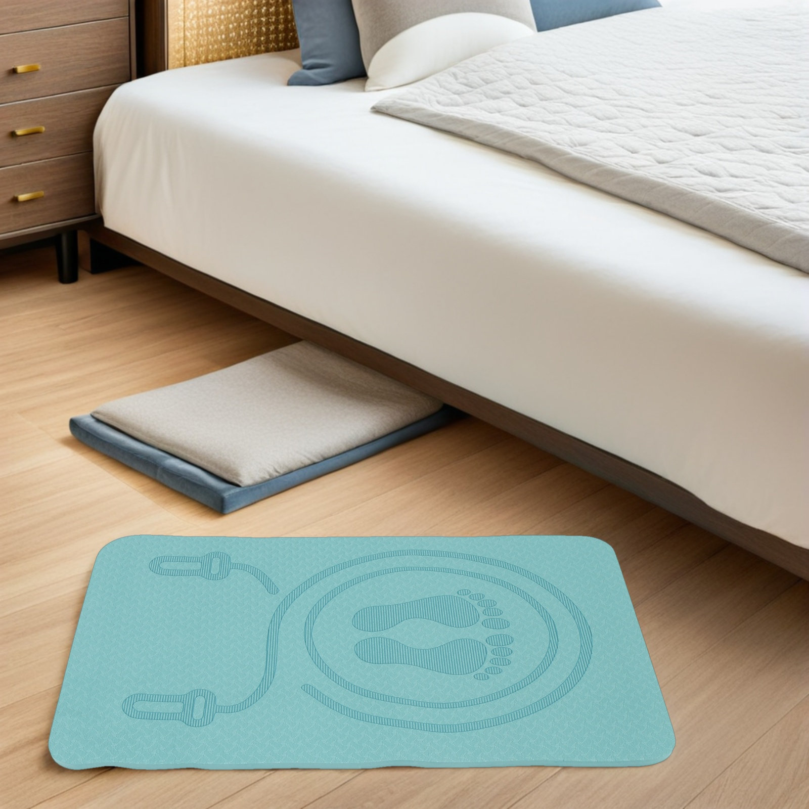 高級TPE製縄跳びマット。滑り止め加工、厚手でクッション性が - Pilates Yoga Joint のレビューと価格