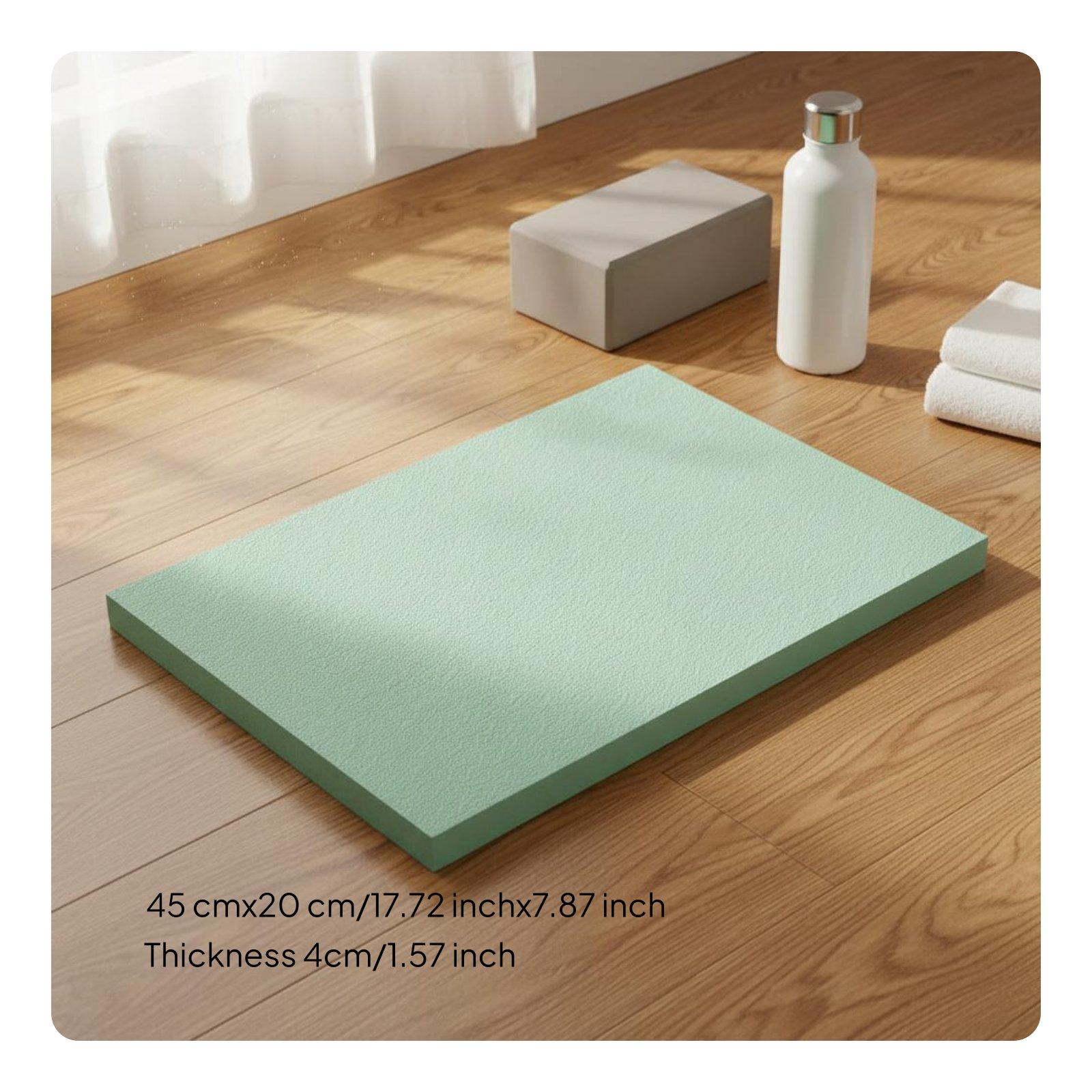 4cm厚のTPE製ヨガマット。膝や肘の関節を保護し、ピラティ - Pilates Yoga Joint のレビューと価格