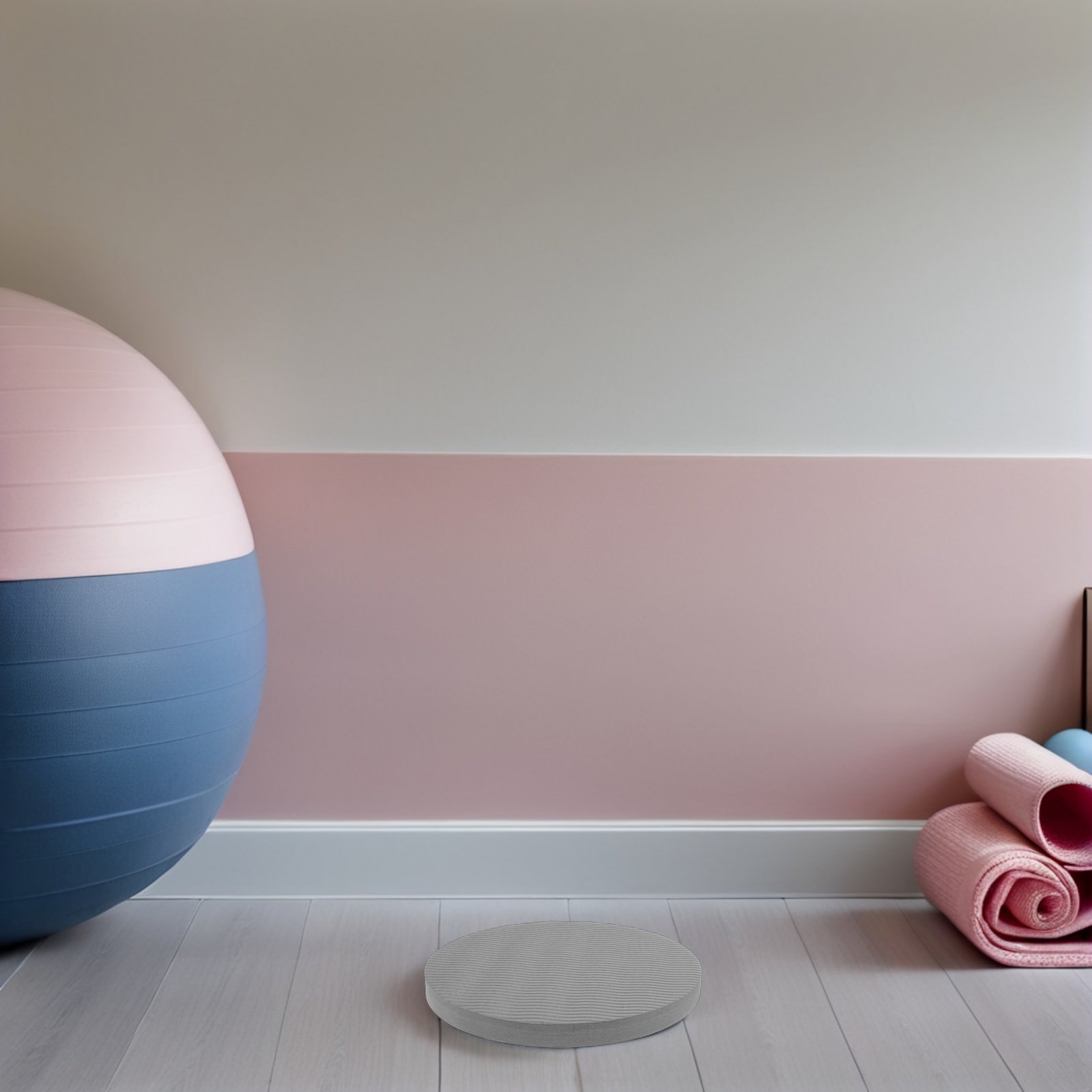 ヨガ用ニーリングマット4枚セット。厚手で丸い形状のニーパッド - Pilates Yoga Joint のレビューと価格