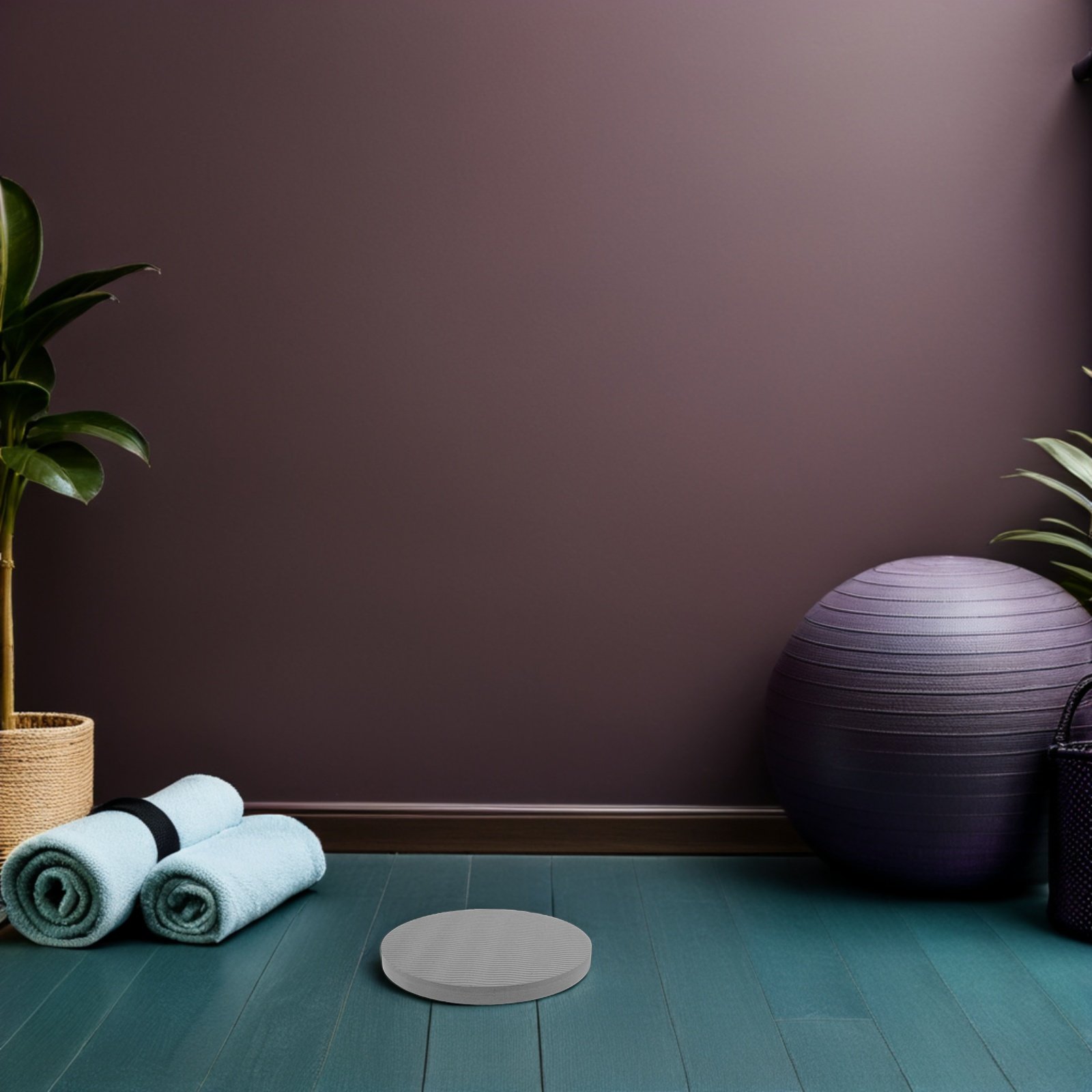 ヨガ用ニーリングマット4枚セット。厚手で丸い形状のニーパッド - Pilates Yoga Joint のレビューと価格