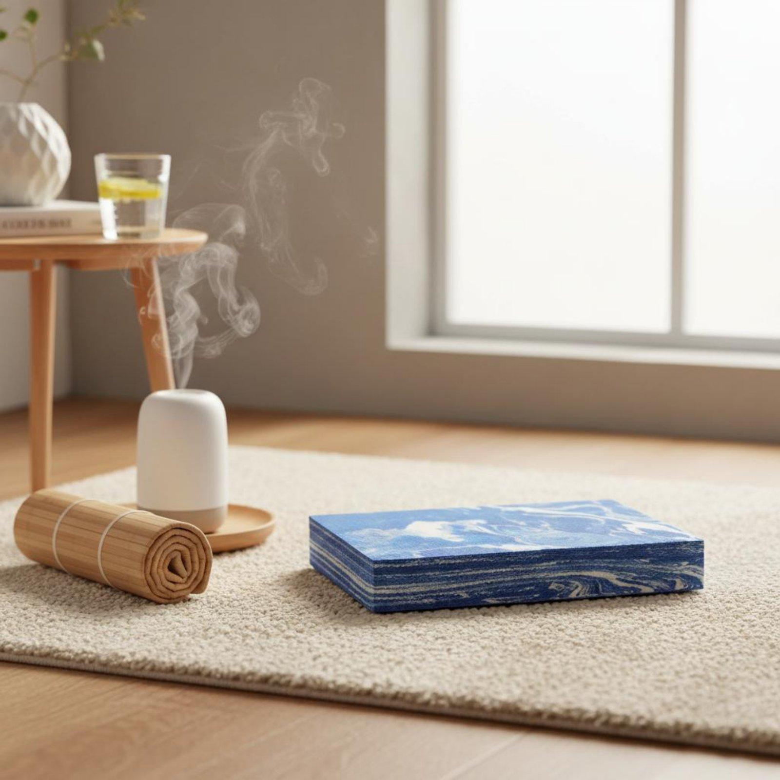 ポリエステルコットン製膝パッド、エクササイズとストレッチ用、 - Pilates Yoga Joint のレビューと価格