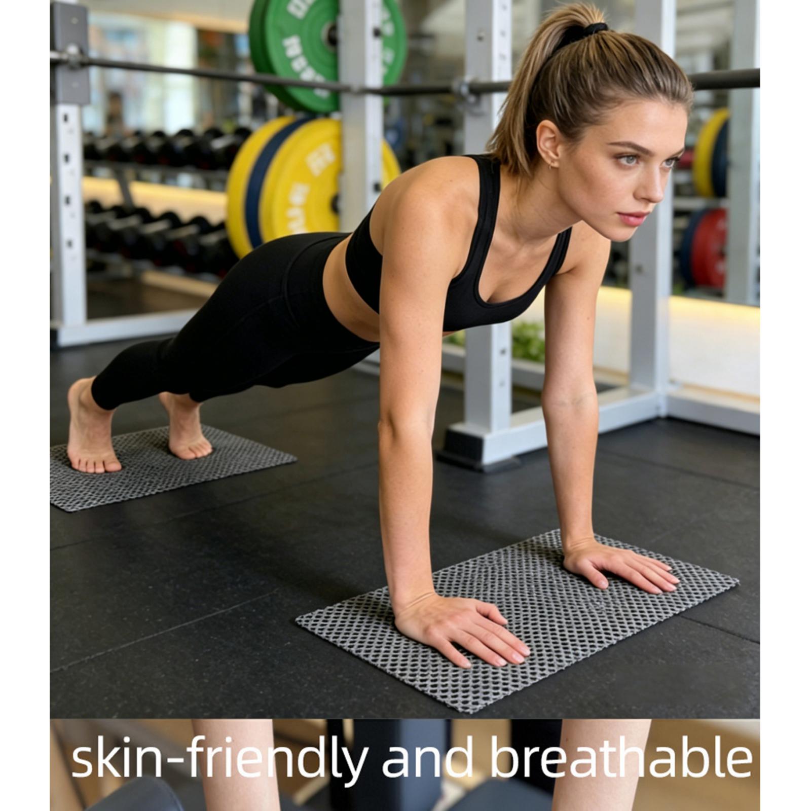 2 ピース/セットピラティス滑り止めマット安定した PVC  - Mat Pilates Yoga のレビューと価格