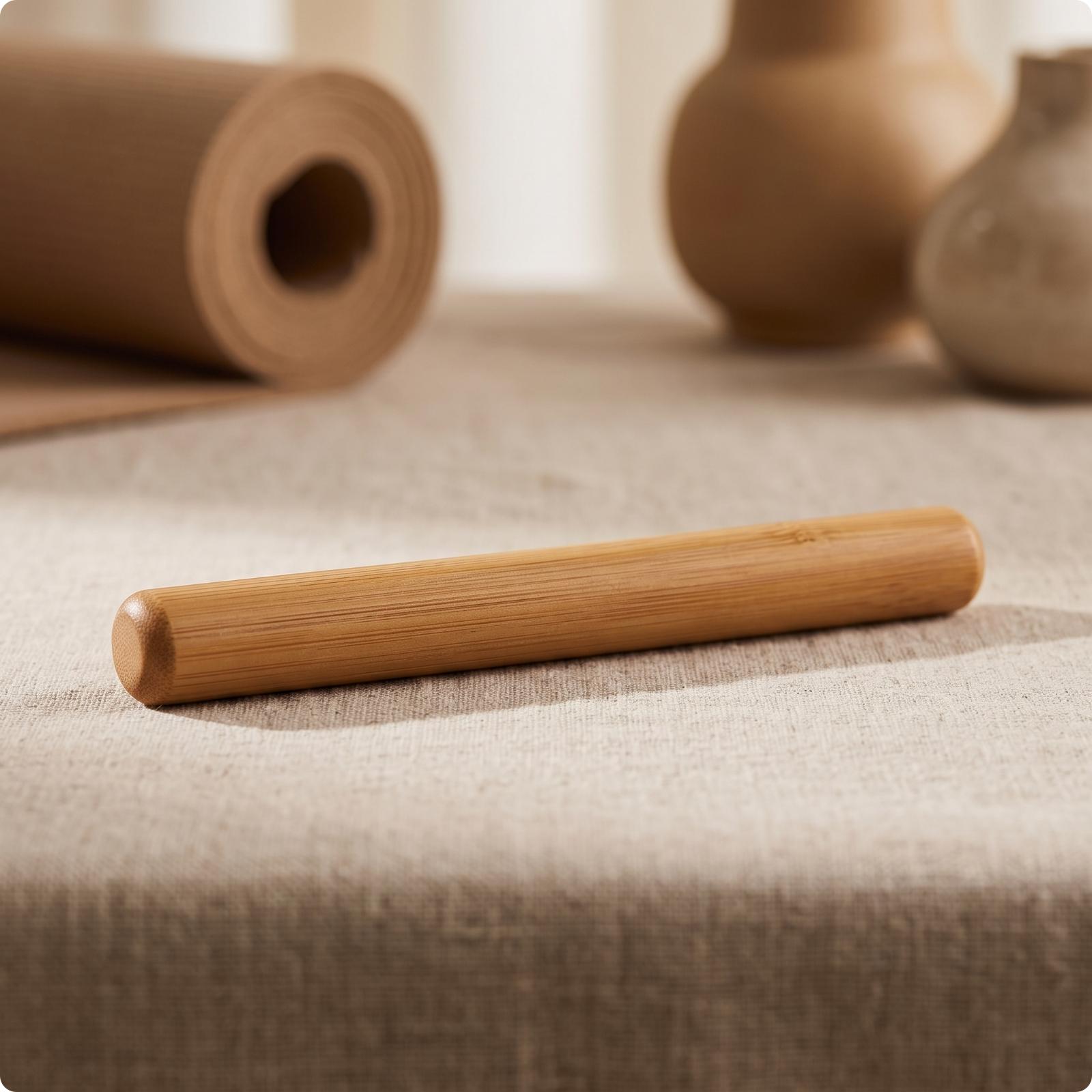 耐久性のある竹製ヨガ膝棒：ピラティス練習、バランス補助、関節 - Pilates Yoga Joint のレビューと価格